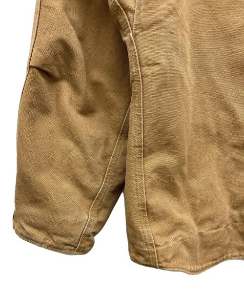 CarHartt（カーハート）CarHartt (カーハート) 裏ボアダック地カバーオール キャメル サイズ:Large Regulerの古着・服飾アイテム