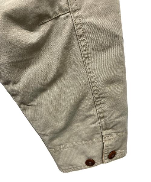 L.L.Bean（エルエルビーン）L.L.Bean (エルエルビーン) 裏地魚柄ハンティングジャケット ベージュ サイズ:MEN'S L REGの古着・服飾アイテム