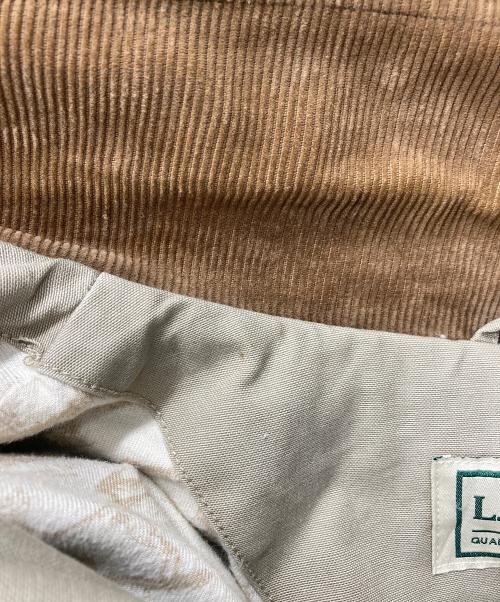 L.L.Bean（エルエルビーン）L.L.Bean (エルエルビーン) 裏地魚柄ハンティングジャケット ベージュ サイズ:MEN'S L REGの古着・服飾アイテム