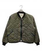 Searsシアーズ）の古着「キルティングジャケット」｜オリーブ