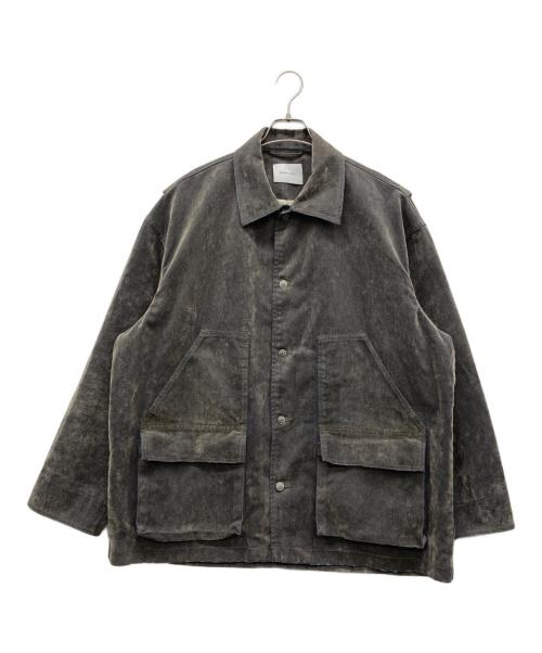 Random Piece（ランダムピース）Random Piece (ランダムピース) コーデュロイカバーオール グレー サイズ:Lの古着・服飾アイテム