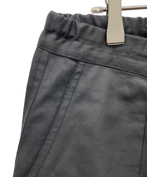 QUEENHOT CONTERENT（クイーンホット コンテンツ）QUEENHOT CONTERENT (クイーンホット コンテンツ) ワイドドローコードパンツ ブラック サイズ:6の古着・服飾アイテム