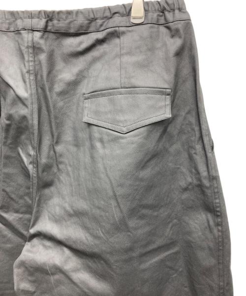 QUEENHOT CONTERENT（クイーンホット コンテンツ）QUEENHOT CONTERENT (クイーンホット コンテンツ) ワイドドローコードパンツ ブラック サイズ:6の古着・服飾アイテム