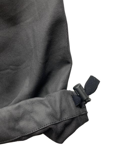 QUEENHOT CONTERENT（クイーンホット コンテンツ）QUEENHOT CONTERENT (クイーンホット コンテンツ) ワイドドローコードパンツ ブラック サイズ:6の古着・服飾アイテム