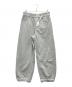 Random Piece（ランダムピース）の古着「裁断デザインスウェットパンツ」｜グレー