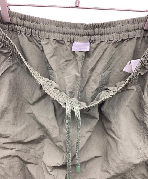 ARCH by ROARINGWILD（アーチバイロアリングワールド）ARCH by ROARINGWILD (アーチバイロアリングワールド) バギーワイドナイロンパンツ グリーン サイズ:XLの古着・服飾アイテム