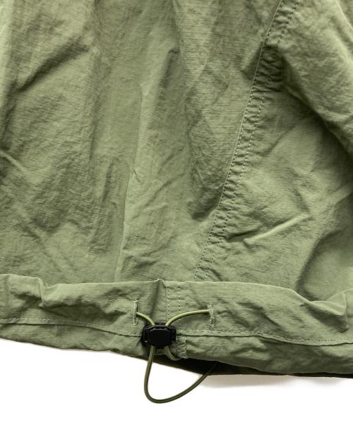 ARCH by ROARINGWILD（アーチバイロアリングワールド）ARCH by ROARINGWILD (アーチバイロアリングワールド) バギーワイドナイロンパンツ グリーン サイズ:XLの古着・服飾アイテム
