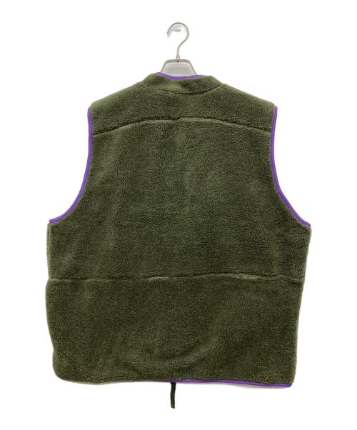 GOOD MORNING TAPES（グッドモーニングテープ）GOOD MORNING TAPES (グッドモーニングテープ) リバーシブルベスト グリーン サイズ:XLの古着・服飾アイテム