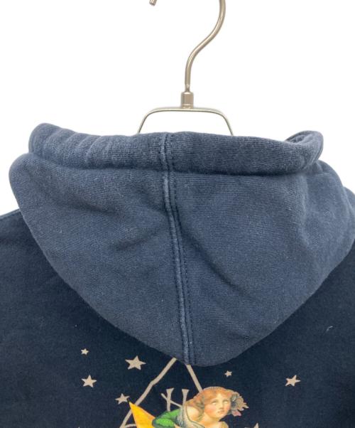 HUF（ハフ）HUF (ハフ) smashing pumpkins (スマッシング パンプキンズ) プリントパーカー ブラック サイズ:Ｍの古着・服飾アイテム