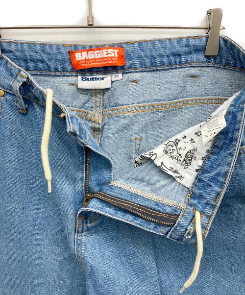butter（バター）butter (バター) デニムパンツ インディゴ サイズ:32の古着・服飾アイテム