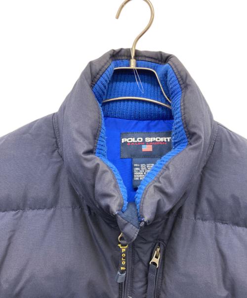 POLO SPORT（ポロスポーツ）POLO SPORT (ポロスポーツ) ダウンジャケット ネイビー サイズ:XLの古着・服飾アイテム