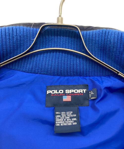 POLO SPORT（ポロスポーツ）POLO SPORT (ポロスポーツ) ダウンジャケット ネイビー サイズ:XLの古着・服飾アイテム