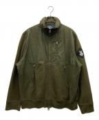 POLO RALPH LAURENポロ・ラルフローレン）の古着「ミリタリースウェットジャケット」｜カーキ