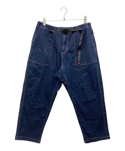GRAMICCI（グラミチ）GRAMICCI (グラミチ) ストレッチデニムルーズテーパードパンツ インディゴ サイズ:ASIA XLの古着・服飾アイテム
