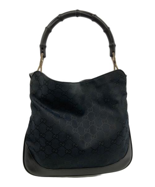 GUCCI（グッチ）GUCCI (グッチ) 2WAYバッグ ブラックの古着・服飾アイテム