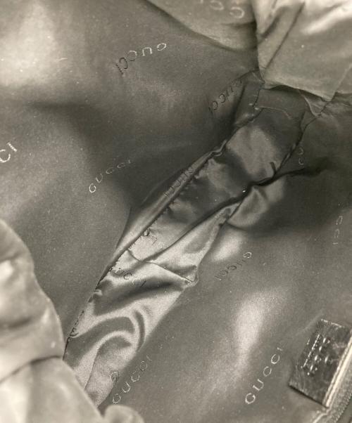 GUCCI（グッチ）GUCCI (グッチ) 2WAYバッグ ブラックの古着・服飾アイテム