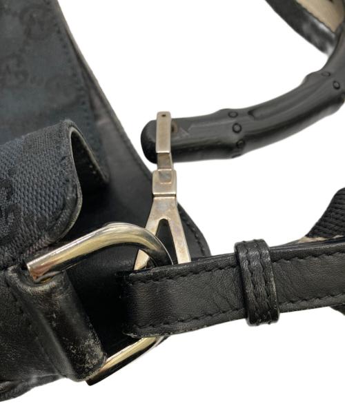 GUCCI（グッチ）GUCCI (グッチ) 2WAYバッグ ブラックの古着・服飾アイテム