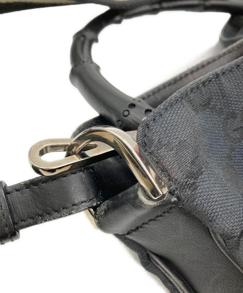 GUCCI（グッチ）GUCCI (グッチ) 2WAYバッグ ブラックの古着・服飾アイテム