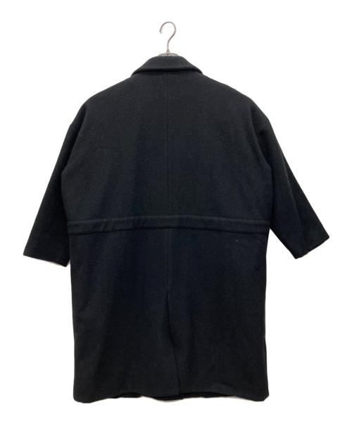 オローネ（オローネ）オローネ (オローネ) ６つボタンバルーンコート ブラック サイズ:表記なしの古着・服飾アイテム