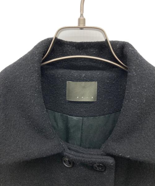 オローネ（オローネ）オローネ (オローネ) ６つボタンバルーンコート ブラック サイズ:表記なしの古着・服飾アイテム