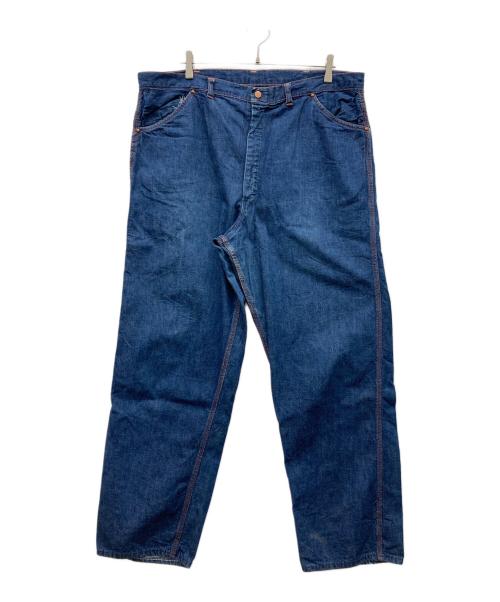 VINTAGE（ヴィンテージ）VINTAGE (ヴィンテージ) ヴィンテージデニムペインターパンツ インディゴ サイズ:不明の古着・服飾アイテム