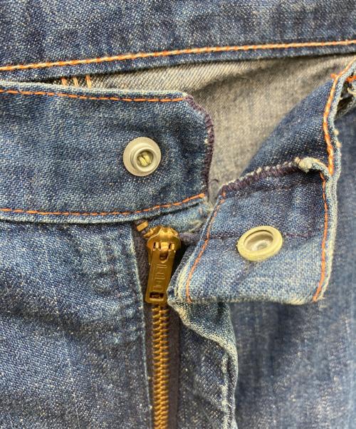 VINTAGE（ヴィンテージ）VINTAGE (ヴィンテージ) ヴィンテージデニムペインターパンツ インディゴ サイズ:不明の古着・服飾アイテム