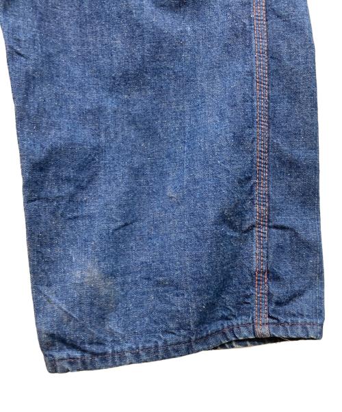 VINTAGE（ヴィンテージ）VINTAGE (ヴィンテージ) ヴィンテージデニムペインターパンツ インディゴ サイズ:不明の古着・服飾アイテム