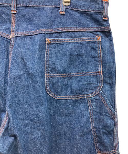 VINTAGE（ヴィンテージ）VINTAGE (ヴィンテージ) ヴィンテージデニムペインターパンツ インディゴ サイズ:不明の古着・服飾アイテム