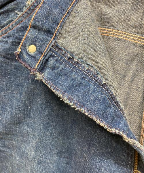 VINTAGE（ヴィンテージ）VINTAGE (ヴィンテージ) ヴィンテージデニムペインターパンツ インディゴ サイズ:不明の古着・服飾アイテム