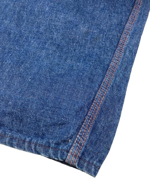VINTAGE（ヴィンテージ）VINTAGE (ヴィンテージ) ヴィンテージデニムペインターパンツ インディゴ サイズ:不明の古着・服飾アイテム