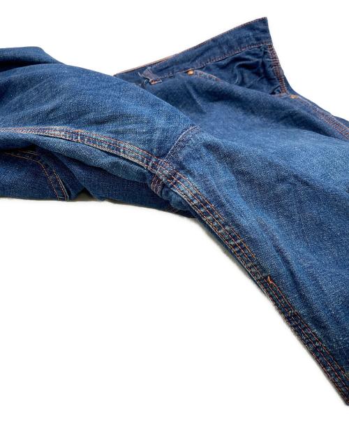VINTAGE（ヴィンテージ）VINTAGE (ヴィンテージ) ヴィンテージデニムペインターパンツ インディゴ サイズ:不明の古着・服飾アイテム