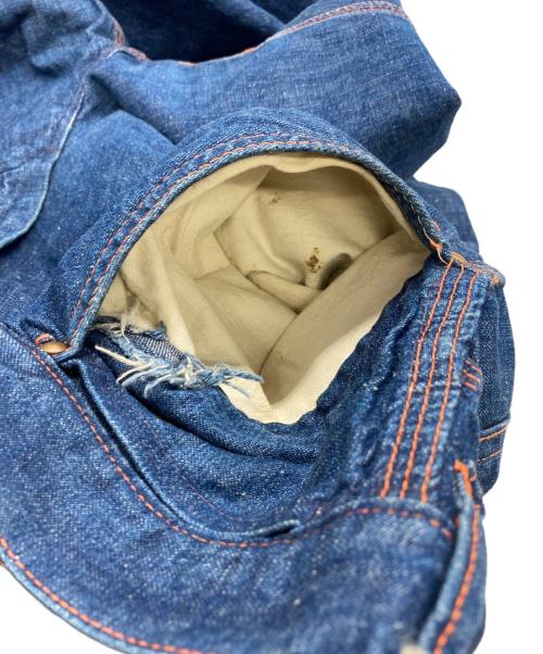 VINTAGE（ヴィンテージ）VINTAGE (ヴィンテージ) ヴィンテージデニムペインターパンツ インディゴ サイズ:不明の古着・服飾アイテム