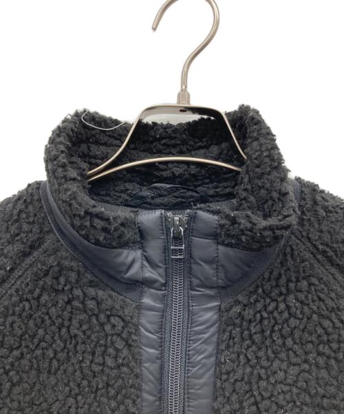 Carhartt WIP（カーハート ワーク イン プログレス）CARHARTT WIP (カーハート ワークインプログレス) ボアフリースジャケット ブラック サイズ:Sの古着・服飾アイテム