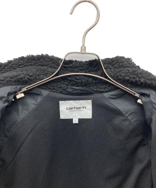 Carhartt WIP（カーハート ワーク イン プログレス）CARHARTT WIP (カーハート ワークインプログレス) ボアフリースジャケット ブラック サイズ:Sの古着・服飾アイテム