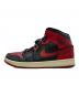 NIKE (ナイキ) AIR JORDAN 1 MID レッド×ブラック サイズ:US10：8000円