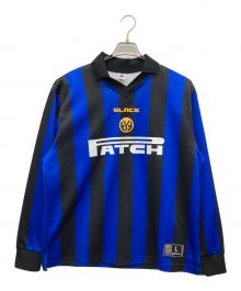 THE BLACK EYE PATCH（ブラックアイパッチ）の古着「ゲームシャツ」｜ブラック×ネイビー