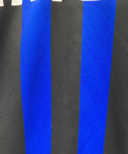 THE BLACK EYE PATCH（ブラックアイパッチ）THE BLACK EYE PATCH (ブラックアイパッチ) ゲームシャツ ブラック×ネイビー サイズ:Lの古着・服飾アイテム