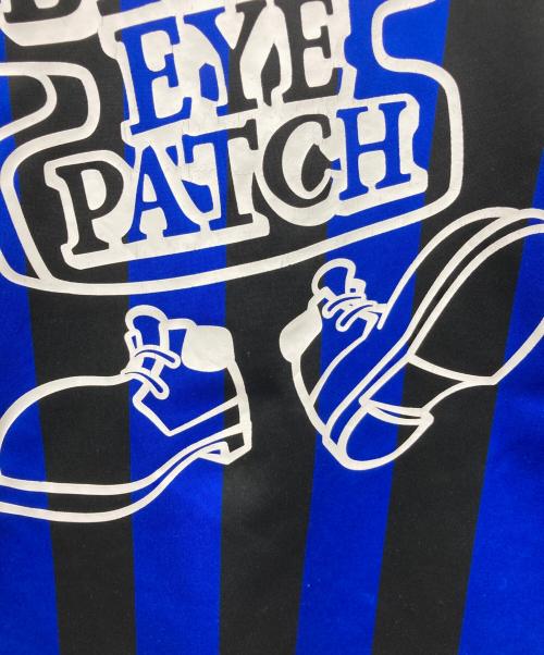 THE BLACK EYE PATCH（ブラックアイパッチ）THE BLACK EYE PATCH (ブラックアイパッチ) ゲームシャツ ブラック×ネイビー サイズ:Lの古着・服飾アイテム