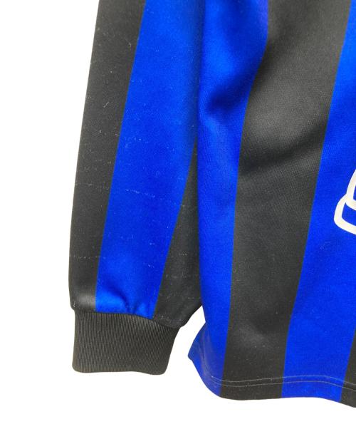 THE BLACK EYE PATCH（ブラックアイパッチ）THE BLACK EYE PATCH (ブラックアイパッチ) ゲームシャツ ブラック×ネイビー サイズ:Lの古着・服飾アイテム