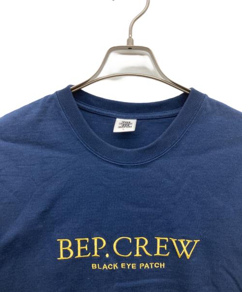 THE BLACK EYE PATCH（ブラックアイパッチ）THE BLACK EYE PATCH (ブラックアイパッチ) ロングスリーブカットソー ネイビー サイズ:Lの古着・服飾アイテム