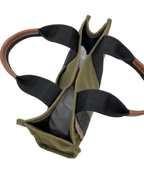 BALLY（バリー）BALLY (バリー) ハンドバッグ グリーンの古着・服飾アイテム