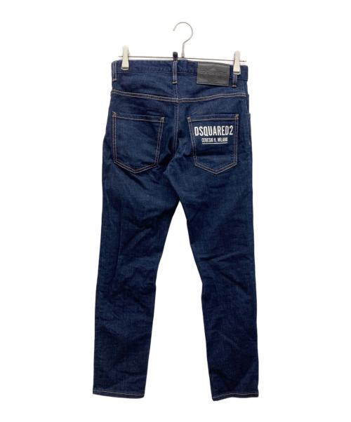 DSQUARED2（ディースクエアード）DSQUARED2 (ディースクエアード) スキニーデニムパンツ インディゴ サイズ:44 160/64Aの古着・服飾アイテム