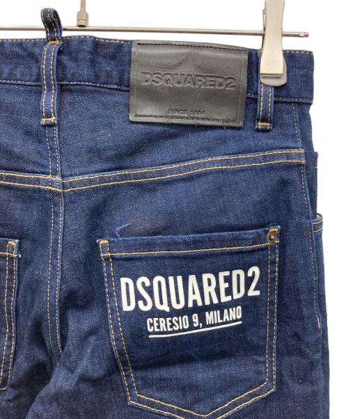 DSQUARED2（ディースクエアード）DSQUARED2 (ディースクエアード) スキニーデニムパンツ インディゴ サイズ:44 160/64Aの古着・服飾アイテム