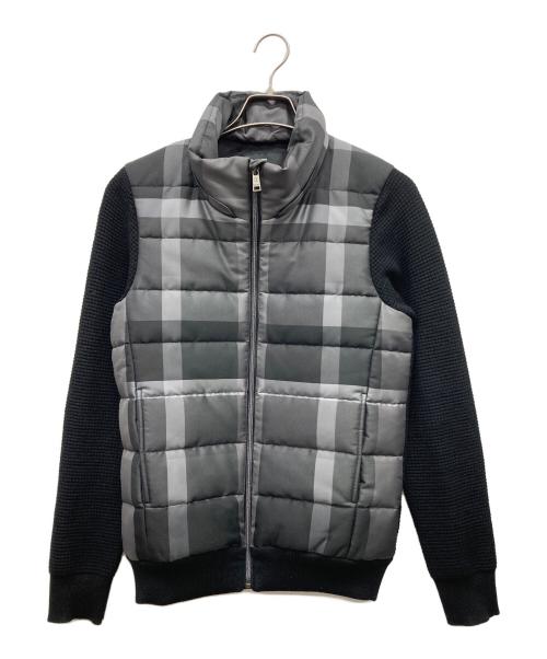 BLACK LABEL CRESTBRIDGE（ブラックレーベル クレストブリッジ）BLACK LABEL CRESTBRIDGE (ブラックレーベル クレストブリッジ) 中綿ジャケット ブラック サイズ:Mの古着・服飾アイテム