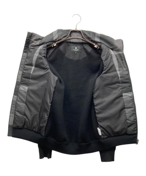 BLACK LABEL CRESTBRIDGE（ブラックレーベル クレストブリッジ）BLACK LABEL CRESTBRIDGE (ブラックレーベル クレストブリッジ) 中綿ジャケット ブラック サイズ:Mの古着・服飾アイテム