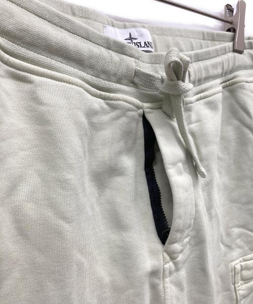 STONE ISLAND（ストーンアイランド）STONE ISLAND (ストーンアイランド) ロゴパッチスウェットパンツ 黄緑 サイズ:Ｍの古着・服飾アイテム