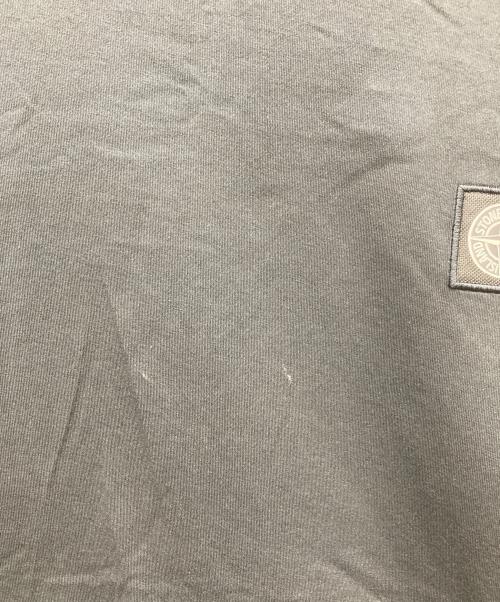 STONE ISLAND（ストーンアイランド）STONE ISLAND (ストーンアイランド) ワンポイントクルーネックカットソー ブラック サイズ:XLの古着・服飾アイテム