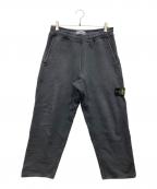 STONE ISLANDストーンアイランド）の古着「ガーメントダイスウェットパンツ」｜ブラック