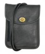 COACHコーチ）の古着「ショルダーバッグ」｜ブラック