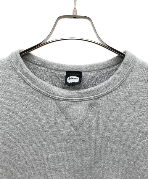 YETINA（イエティナ）yetina (イエティナ) スウェット グレー サイズ:Sの古着・服飾アイテム